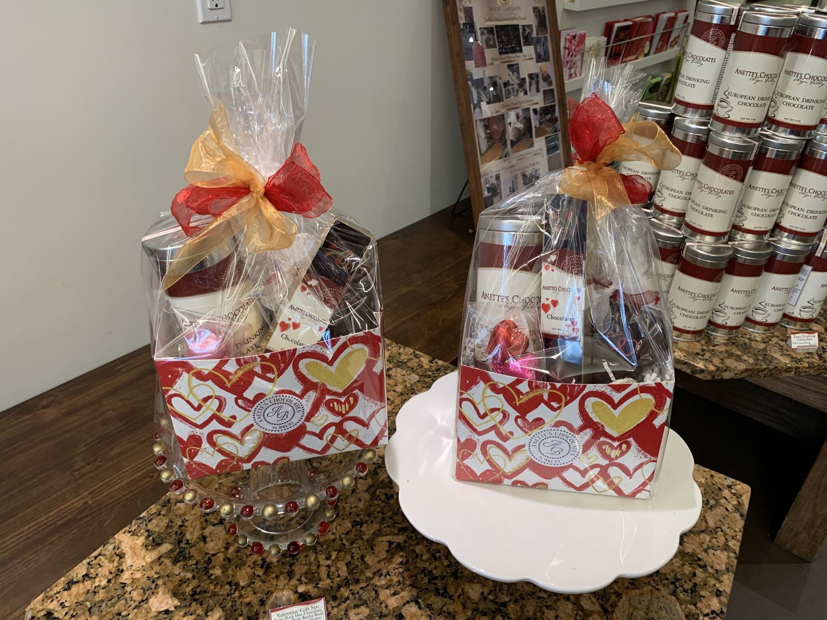 A selection from Anette's Chocolates in Napa.